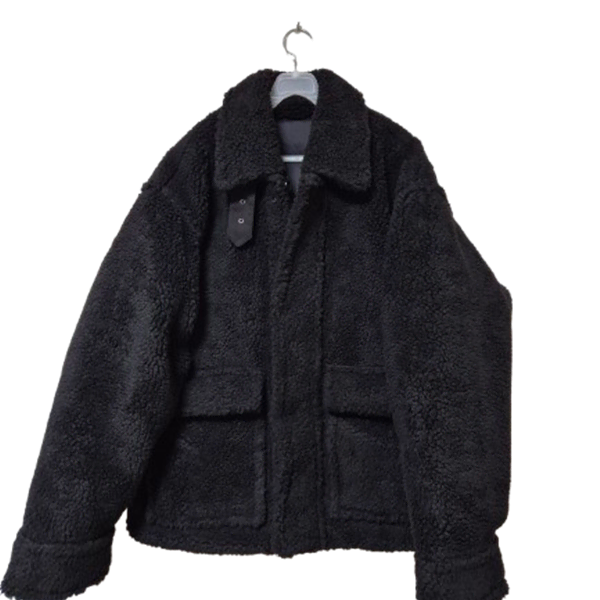 [BUNJANG] TNGT Sherpa Goose Down Padded Jacket (Size 100) / TNGT 거위털 정품 쉐르파 남자 겨울 남성뽀글이집업구스다운패딩점퍼100