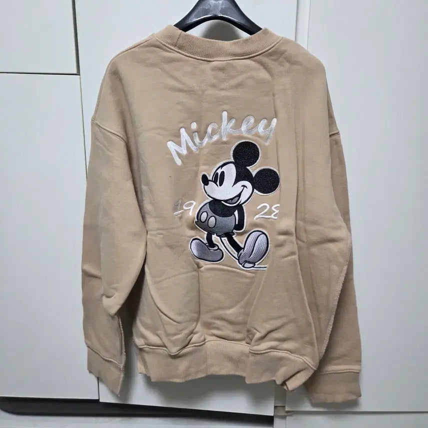[BUNJANG] Mickey Mouse Gray Sweatshirt / 미키맨투맨