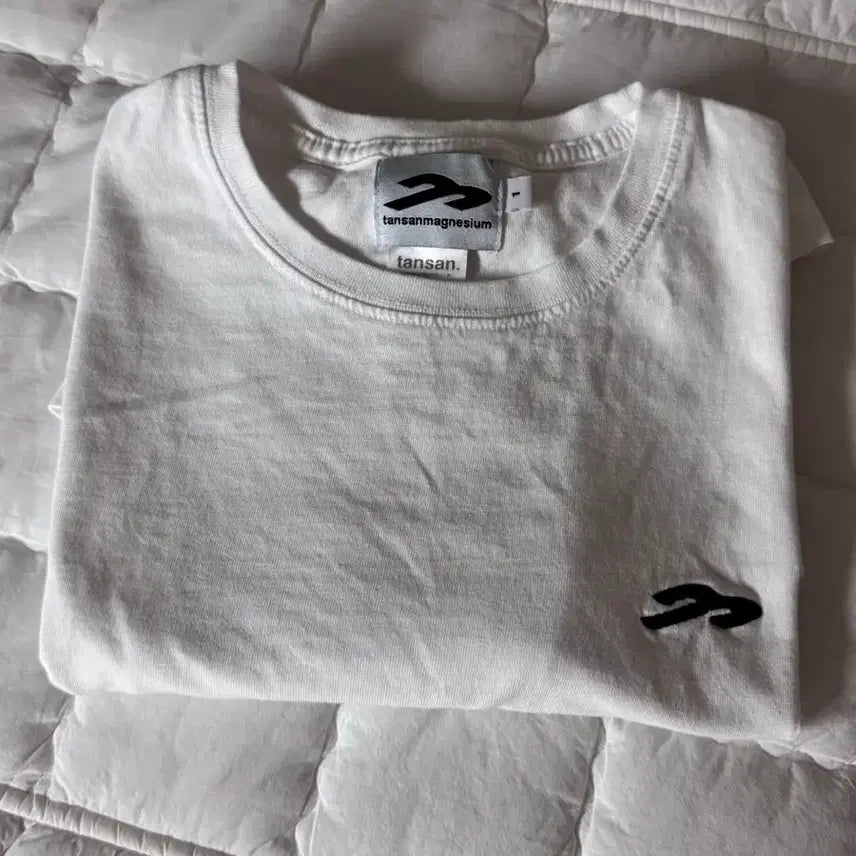 [BUNJANG] Tansan White Long Sleeve T-shirt (Men) / tansan 화이트 긴팔 티셔츠 맨
