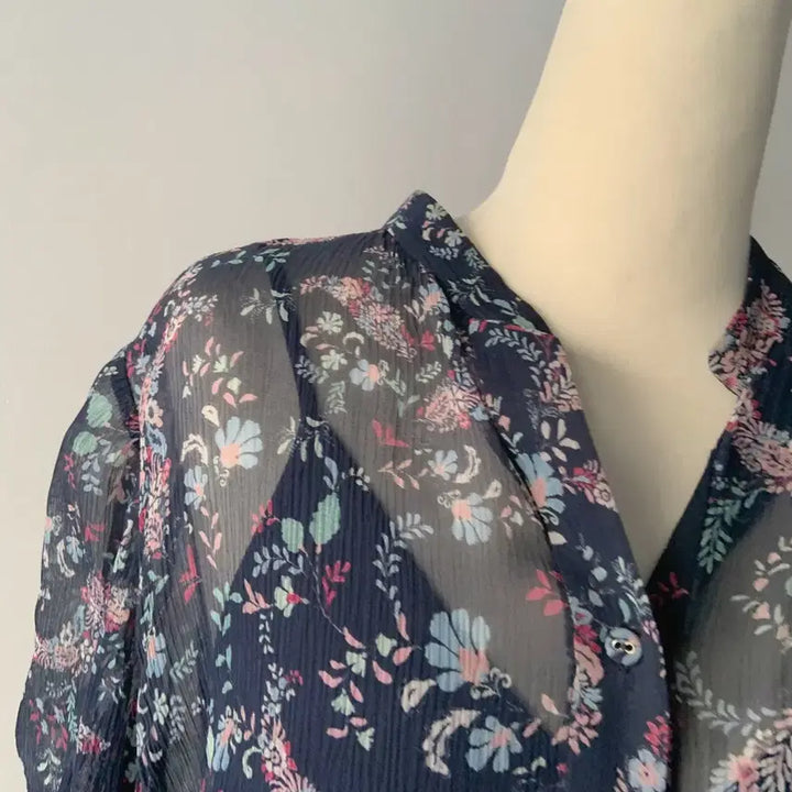 [SOLD OUT] 질스튜어트 플라워 패턴 쉬폰 미니 원피스