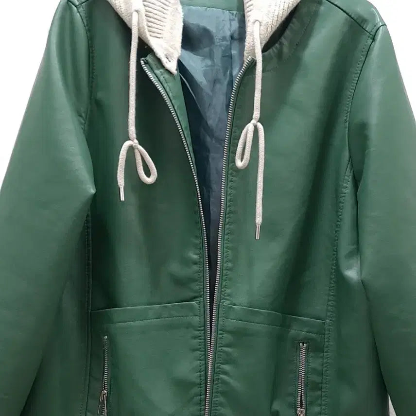 [BUNJANG] Knit Color Block Jacket / 니트배색 자켓 free