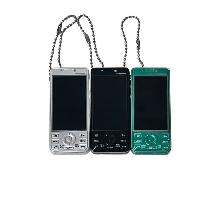 [SOLD OUT] 도코모 슬라이드폰 가챠 키링 핸드폰 휴대폰 docomo
