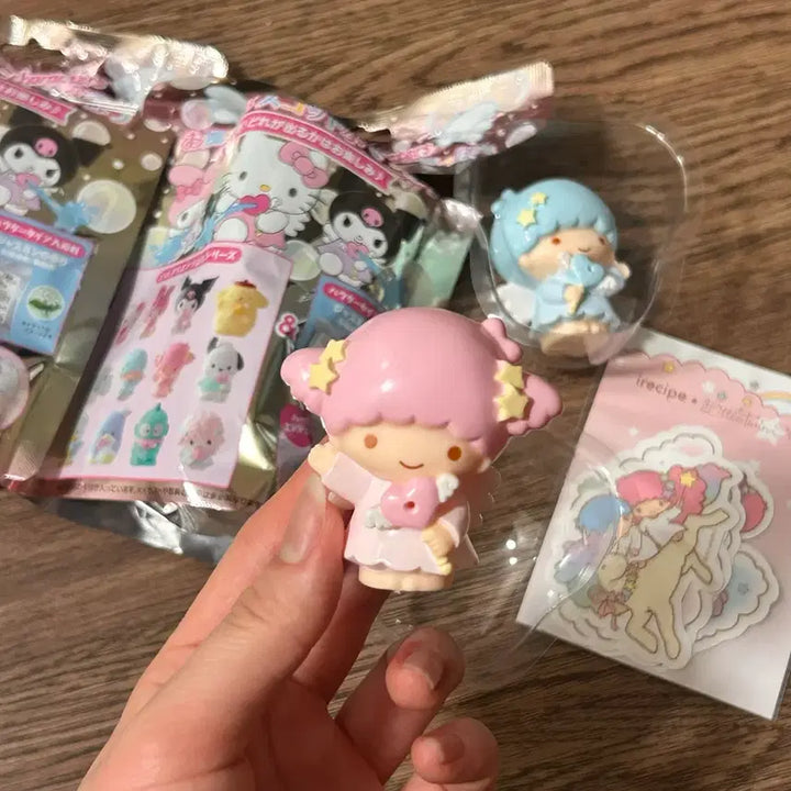 [SOLD OUT] [새상품] 리틀트윈스타 피규어 2개+스티커 일괄