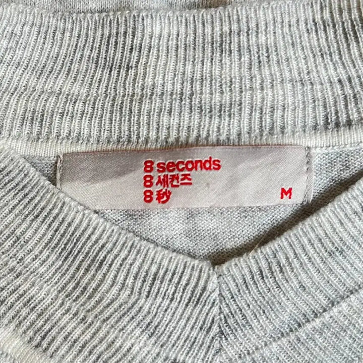 [BUNJANG] 8 Seconds V-Neck Knit Sweater / 8세컨즈 브이넥니트