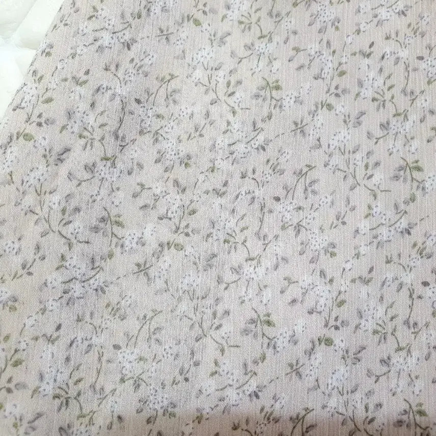 [BUNJANG] Floral Print Chiffon Dress / 새상품 55 여성 쉬폰 원피스 꽃무늬 원피스 여름원피스 55 새제품