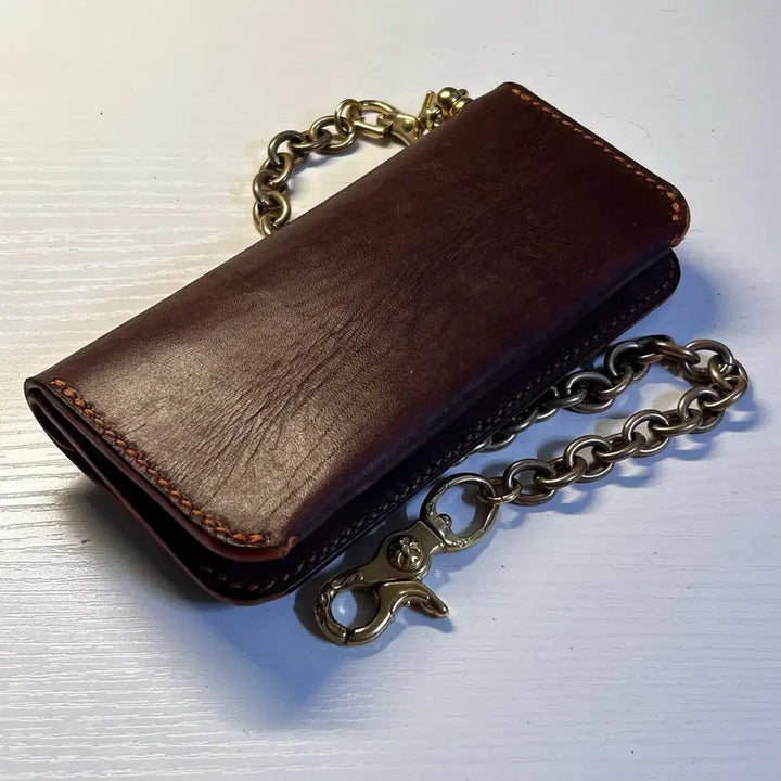 [BUNJANG] Chasim Brown Trucker Wallet / [새제품] 황동 차심 브라운 트러커월렛