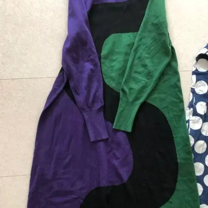 [BUNJANG] Marimekko Knit Long Dress / 마리메꼬 니트 원피스