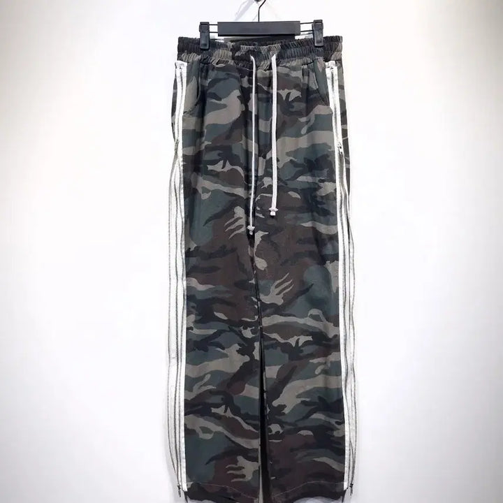 [BUNJANG] CLACO Cotton Twin Side-line Zipper Pants / [새상품]CLACO 클라코 코튼 트윈 사이드라인 지퍼팬츠