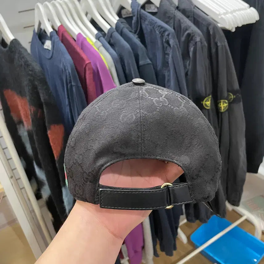 [SOLD OUT] [새상품급,58M] 구찌 웹 GG 모자 볼캡
