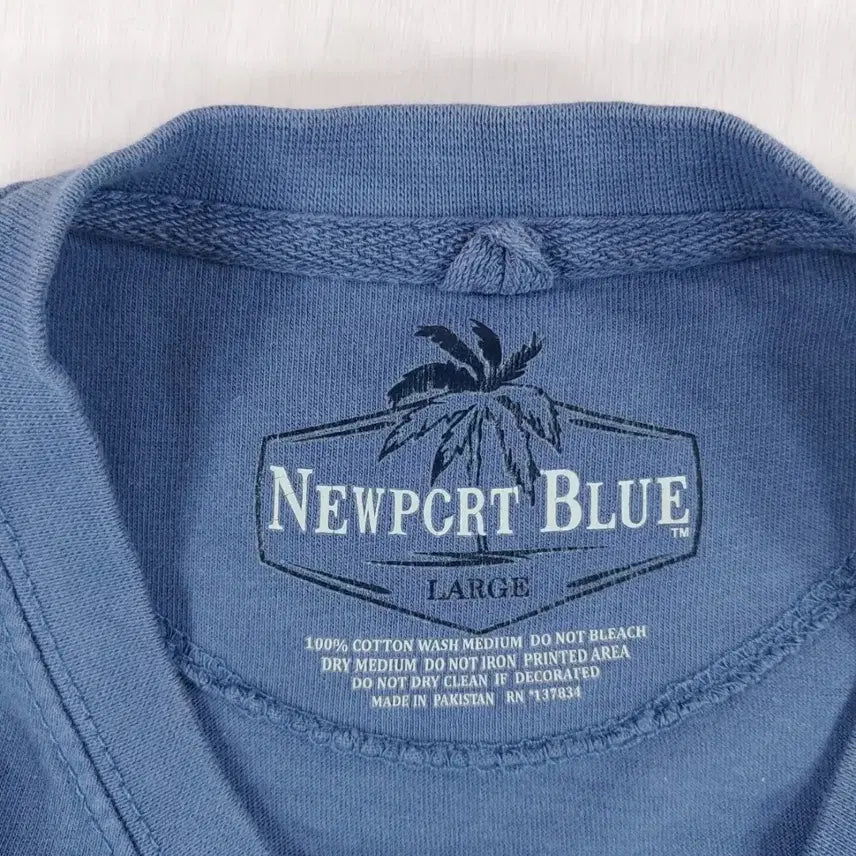 [BUNJANG] Newport Blue Ford Mustang Graphic Tee / 뉴포트블루 포드 머스탱 반팔 티셔츠 L