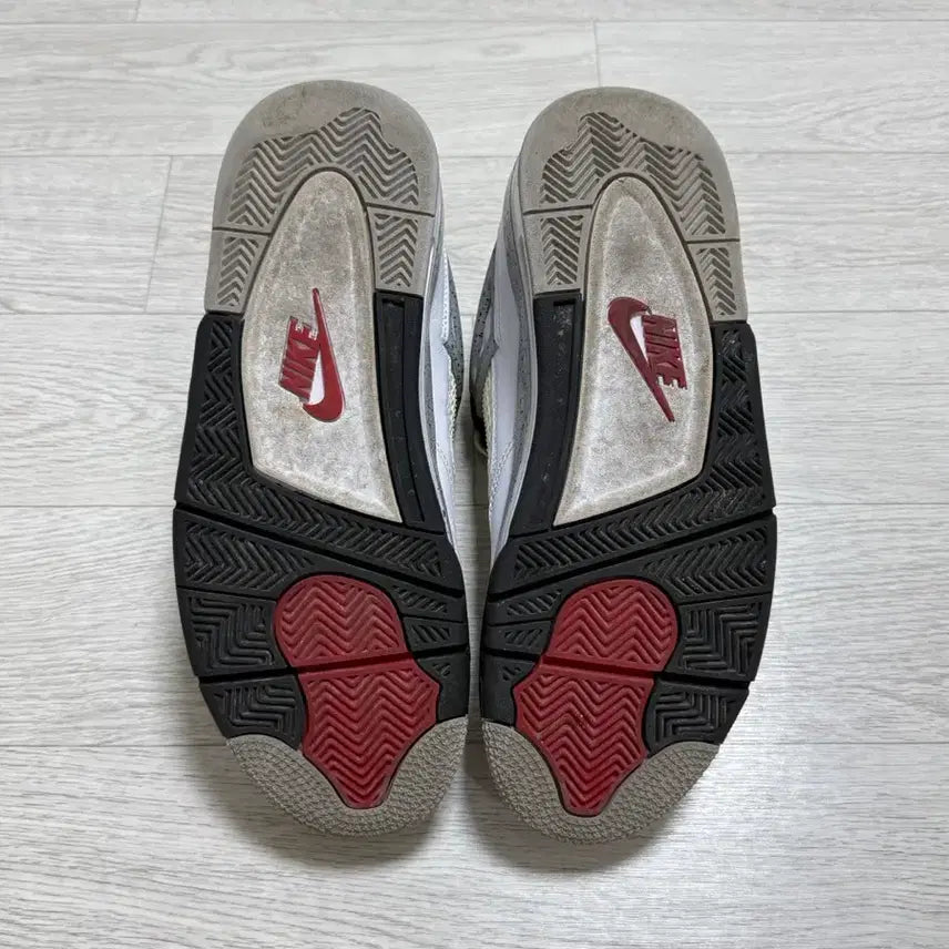 [BUNJANG] Nike Jordan 4 OG White Cement 2016 Sneakers / 조던 4 OG 화이트 시멘트 2016 275