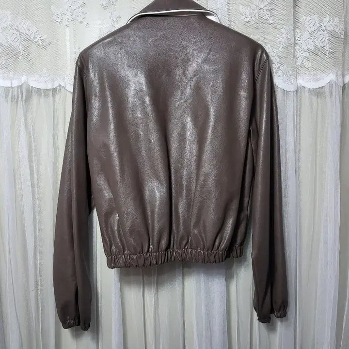 [BUNJANG] COQUET Brown Leather Jacket / 코케트 COQUET 브라운 레더 자켓