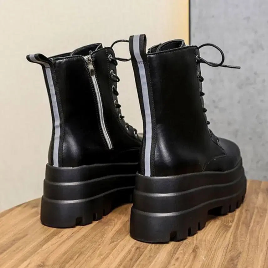 [SOLD OUT] 여성 키높이 통굽 플랫폼 8cm 앵클워커 240 콘서트 스탠딩화 코스프레