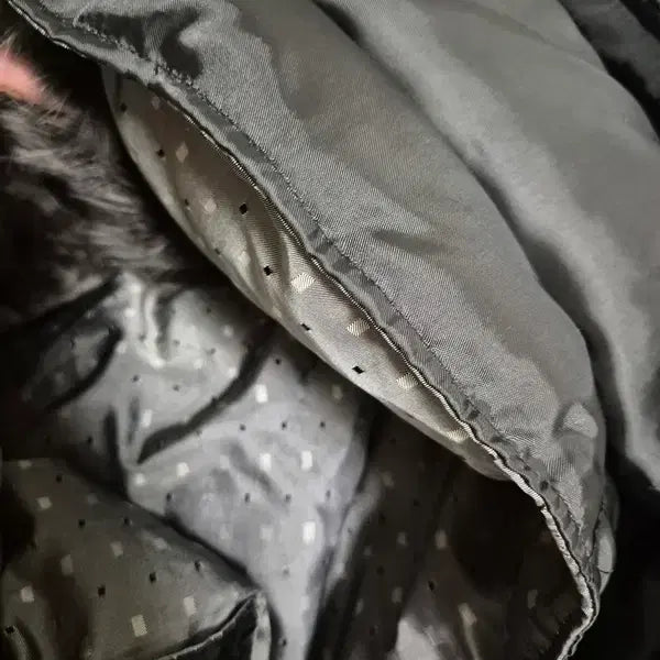 [BUNJANG] Indian Fox Fur Goose Down Padded Jacket / 인디안 여우털폭스퍼 거위털 정품 남자 겨울 남성집업구스다운패딩점퍼100