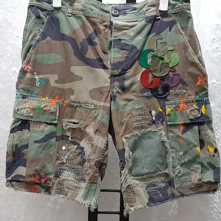 [SOLD OUT] GALLY DEPT 빈티지반바지 30