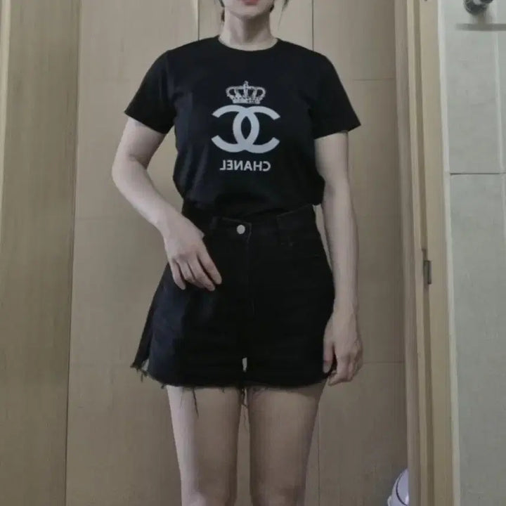 [SOLD OUT] 샤땡 프린팅 반팔 티셔츠