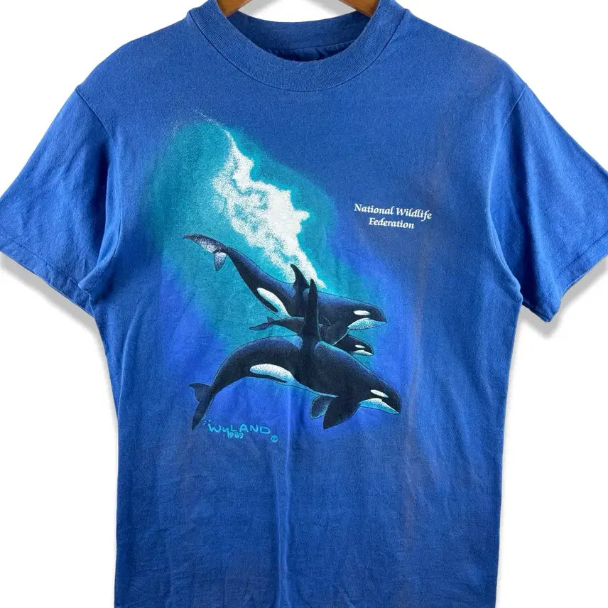 [BUNJANG] Killer Whale Single Stitch T-shirt / 90S 미국생산 킬러웨일 싱글스티치 티셔츠3012