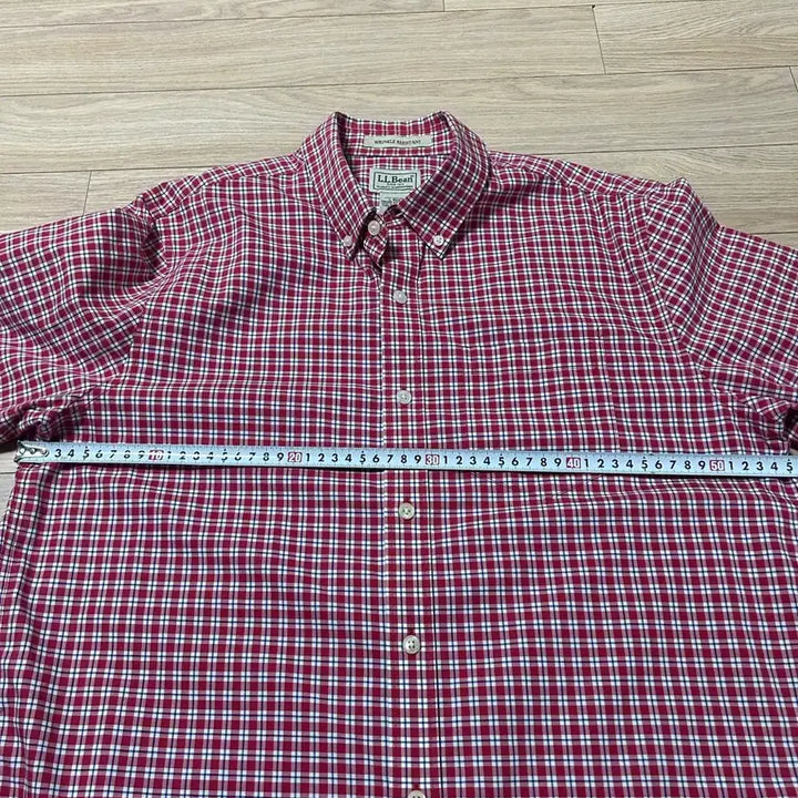 [SOLD OUT] L.L.Bean 깅엄체크 반팔 셔츠