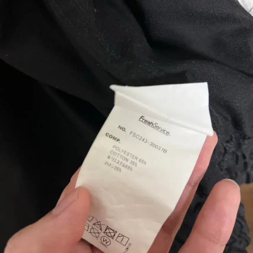 [SOLD OUT] 프레쉬서비스 블루종 블랙 m