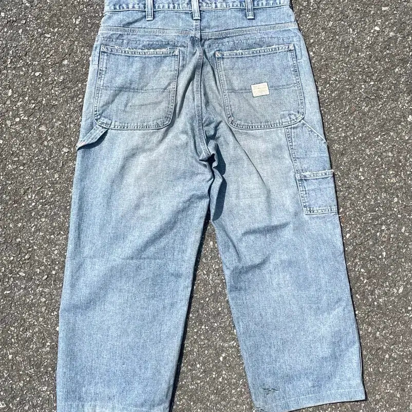 [BUNJANG] Big John World Workers Vintage Denim Pants / BIG JOHN 배기핏 데님 팬츠