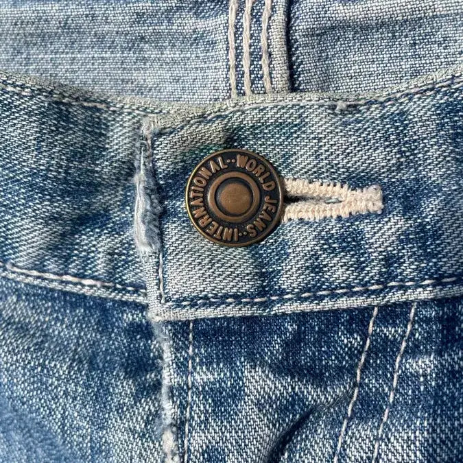 [BUNJANG] Big John World Workers Vintage Denim Pants / BIG JOHN 배기핏 데님 팬츠