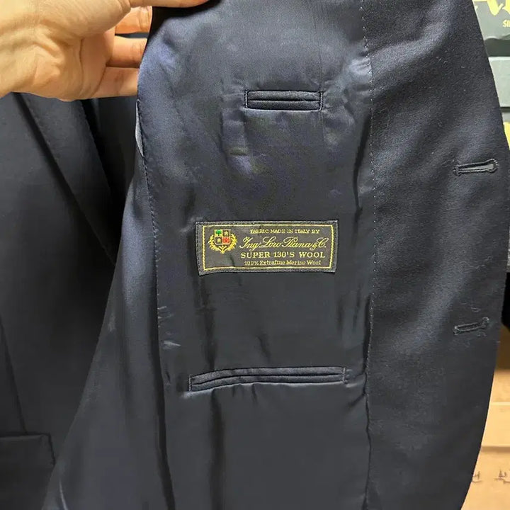 [BUNJANG] J.Crew Loro Piana Gold Button Blazer / (100)제이크루 로로피아나 원단 금장블레이져 36S