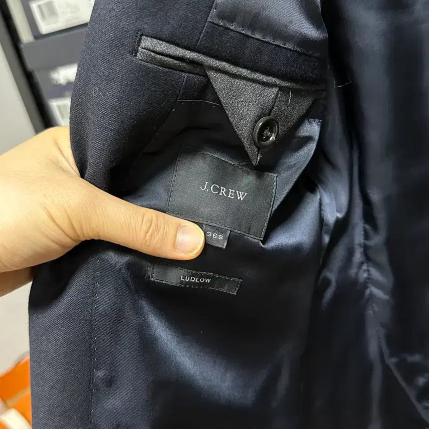 [BUNJANG] J.Crew Loro Piana Gold Button Blazer / (100)제이크루 로로피아나 원단 금장블레이져 36S