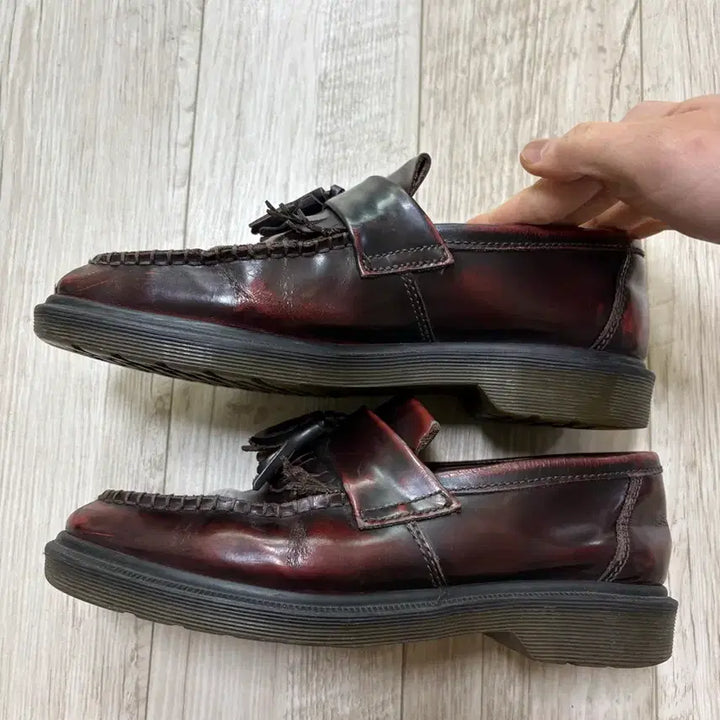[BUNJANG] Dr. Martens Adrian Cherrywood Loafers / 닥터마틴 아드리안 체리우드 260