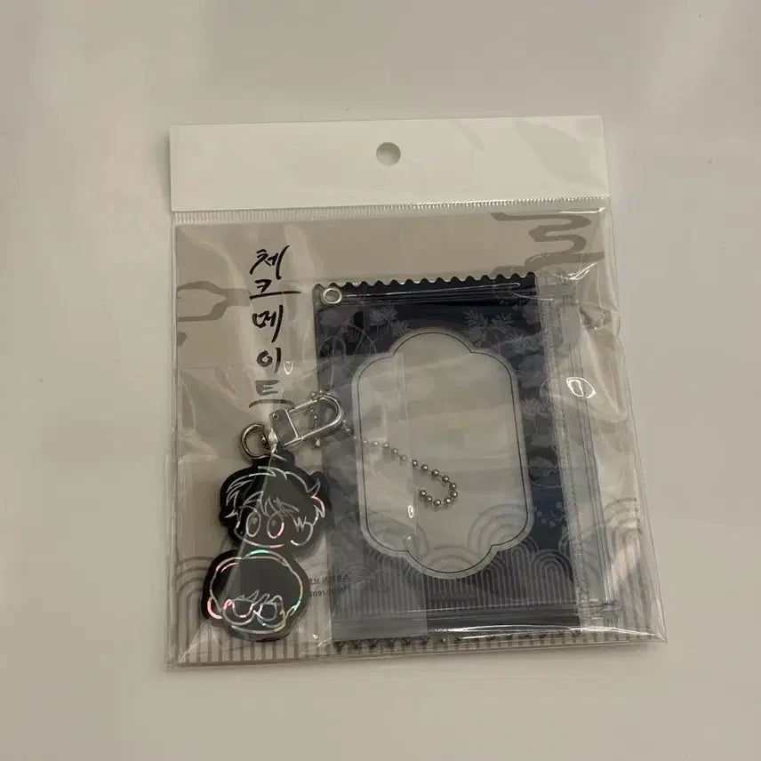 [BUNJANG] M2F Checkmate Gunsingbiyon Photocard Holder &amp; Keyring / 모펀 체크메이트 군신비연 포토카드 홀더 키링