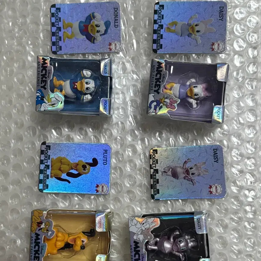 [SOLD OUT] 일괄) 디즈니 쌀알 피규어 도날드덕 데이지 플루토