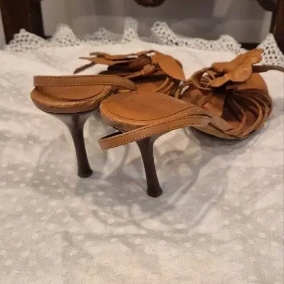 [BUNJANG] Celine Leather Sandals 36.5 / 셀린느  가죽  샌들   36반