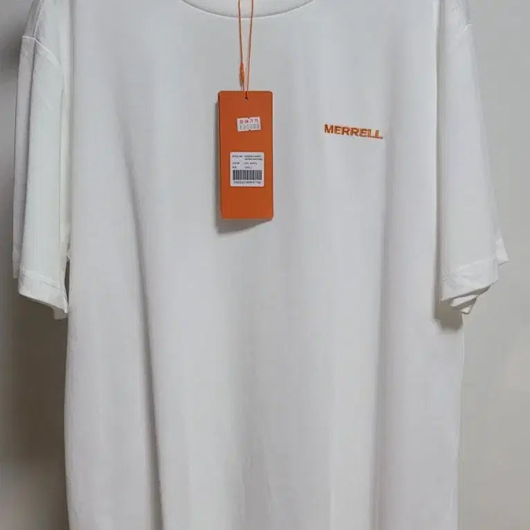 [SOLD OUT] [새상품]머렐 화이트 반팔티 100(L)