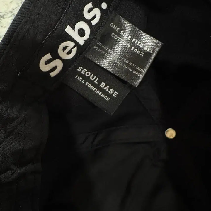 [BUNJANG] Sebs Ball Cap Hat / Sebs 셉스 볼캡 모자