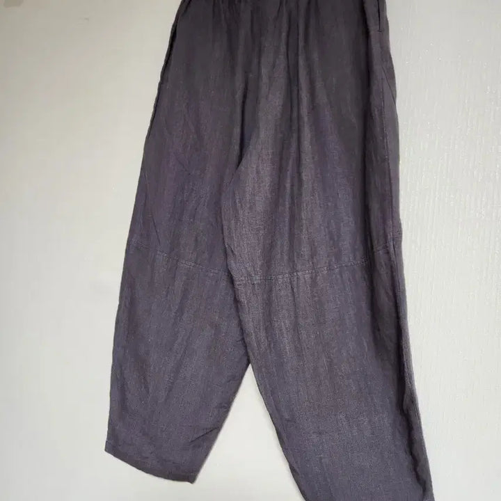 [SOLD OUT] 이새isae올밴딩 린넨 와이드 배기팬츠27~29