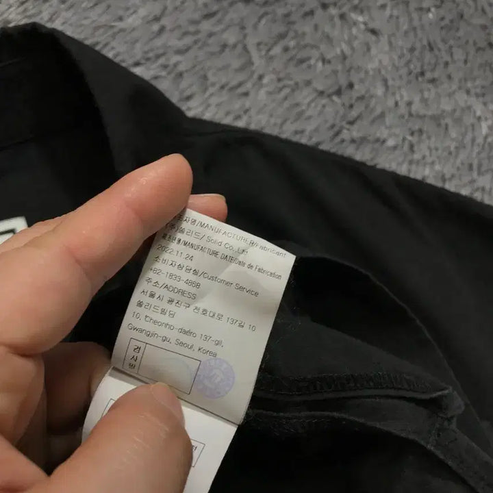 [SOLD OUT] [[48(L), 23FW, A급] 우영미 지퍼 디테일 티셔츠 블랙@215