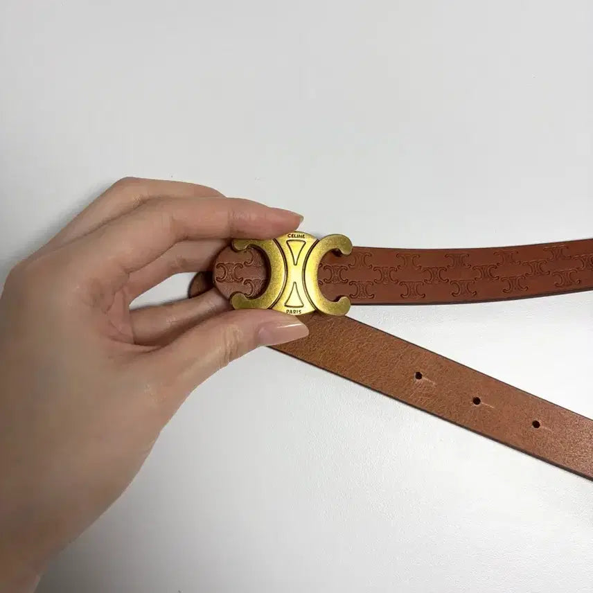 [BUNJANG] Vintage Brown Belt / 빈티지 벨트 브라운 어디든 편하게 쓰실수 있어요