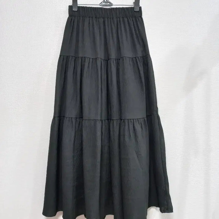 [SOLD OUT] 캉캉 롱스커트 블랙