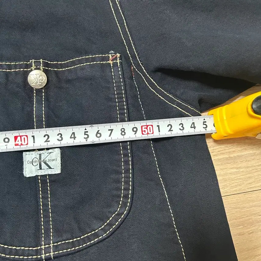 [SOLD OUT] 90s 캘빈클라인 블랙 초어 코트자켓