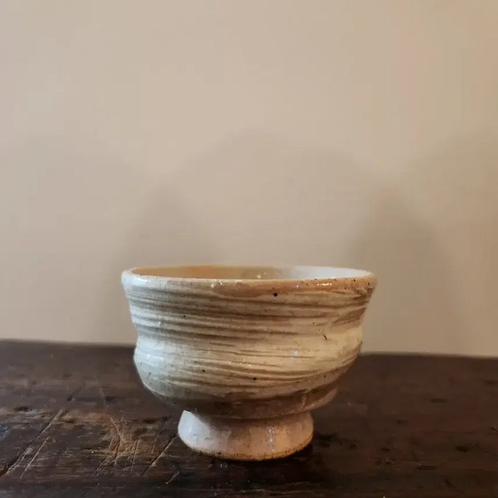 [SOLD OUT] 무형문화재 토인 백영규 작 분청귀얄 찻잔