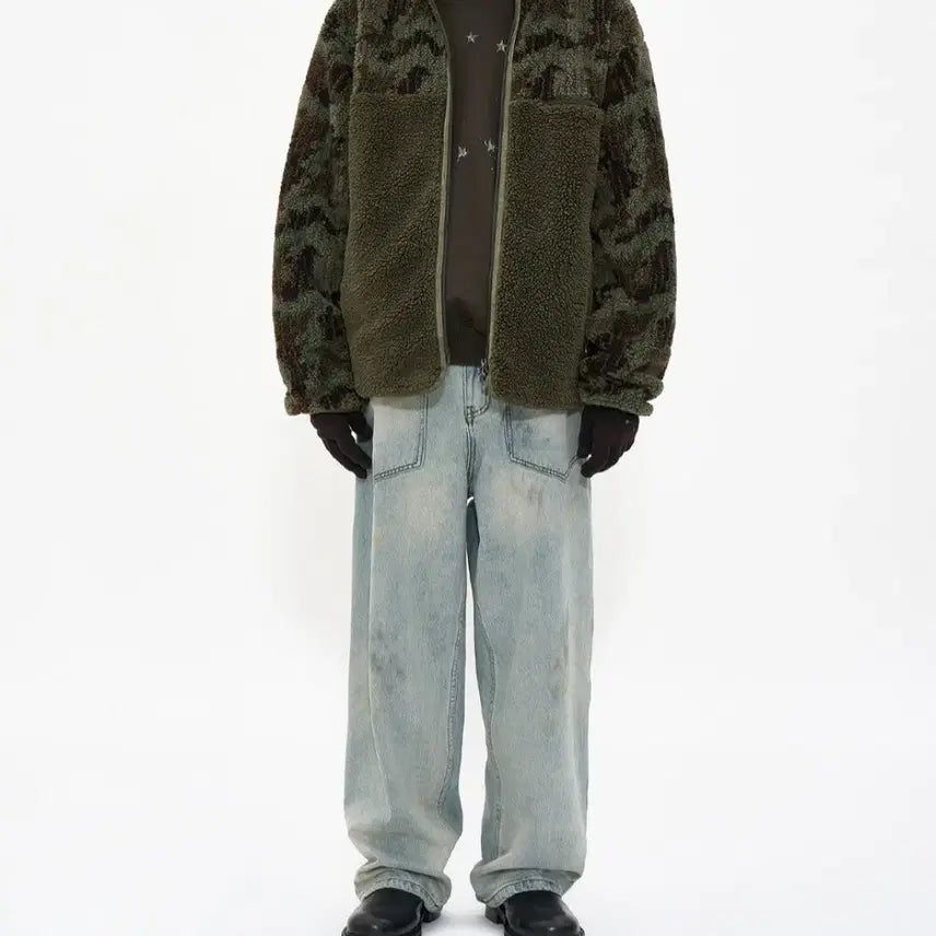 [SOLD OUT] 파르티멘토 카모 플리스 자켓