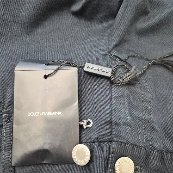 [BUNJANG] DOLCE&amp;GABBANA Black Slim Straight Pants / DOLCE&amp;GABBANA 돌체앤가바나 정품 블랙 여성 바지