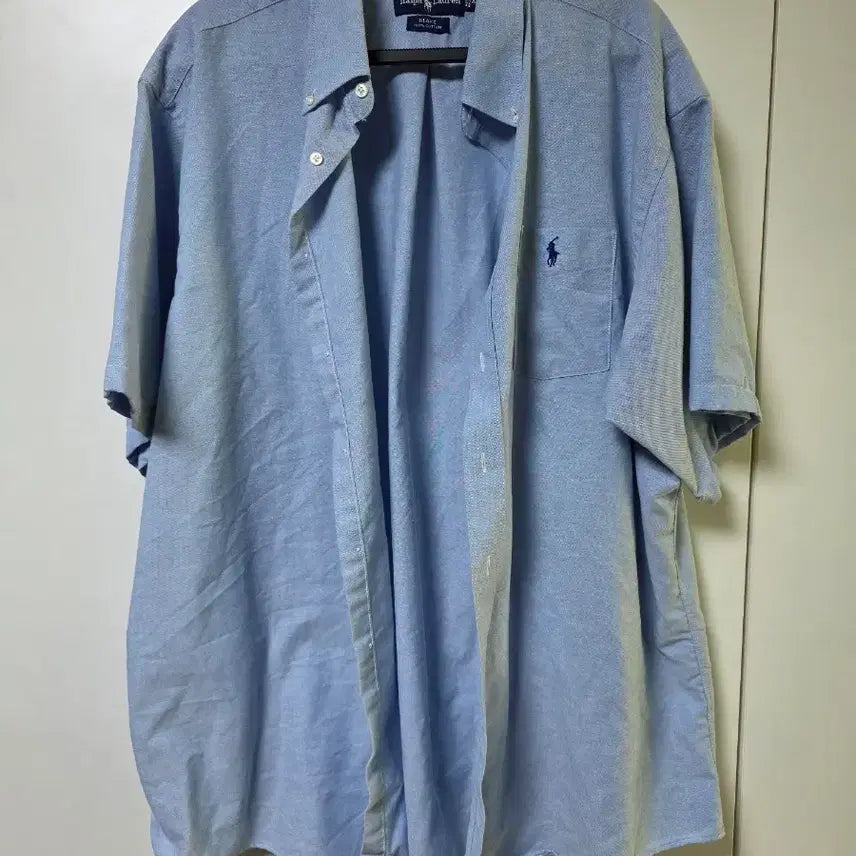[SOLD OUT] 폴로 블레이크 반팔셔츠 XL(XXL) 스카이블루