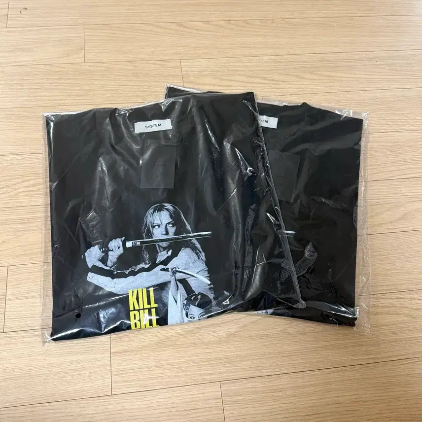 [SOLD OUT] 킬빌 시스템 옴므 티셔츠 메가박스 굿즈패키지 타란티노 뱃지 펄프픽션 키링