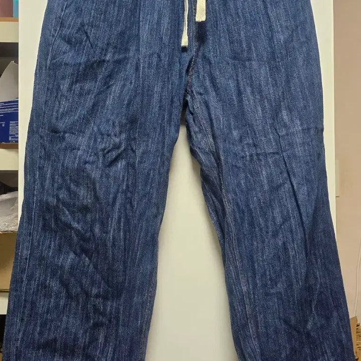 [SOLD OUT] 밴딩 와이드(공용) 데님팬츠