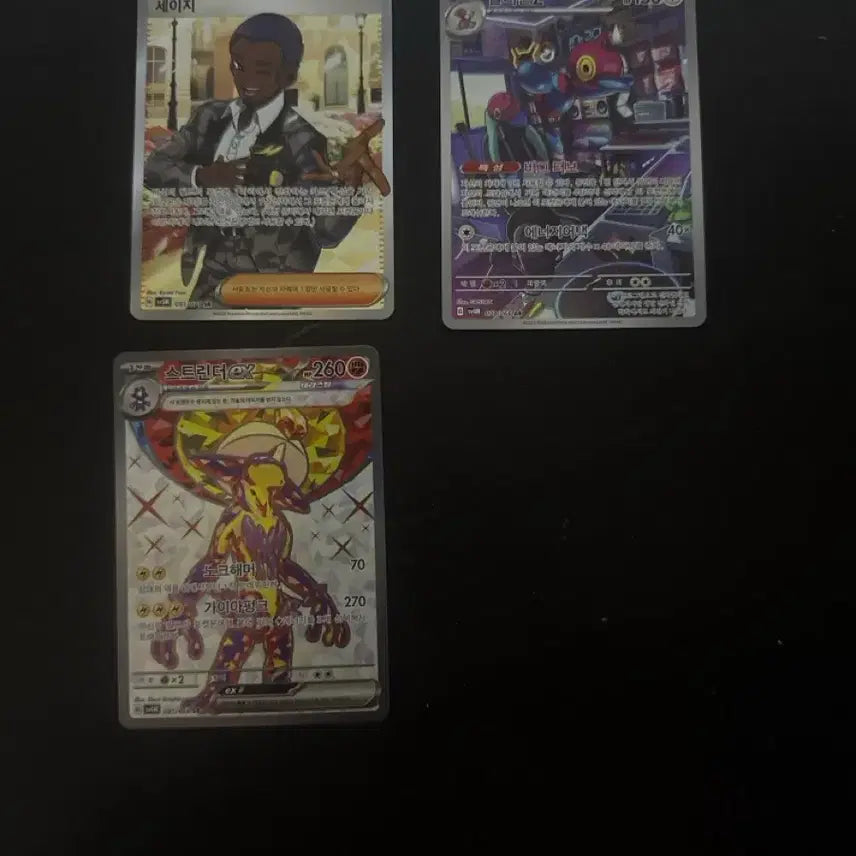 [BUNJANG] Pokemon Card Bundle Set / 포켓몬 카드 폴리곤Z/세이지/스트린더 ex