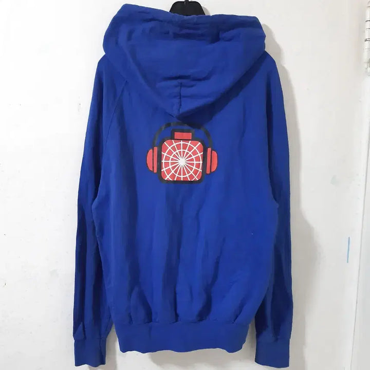[BUNJANG] Banc Spider-Man Robot Graphic Hoodie / 단종된 옛날 비싼 브랜드 banc 후드 집업 스파이더맨 로봇 그림