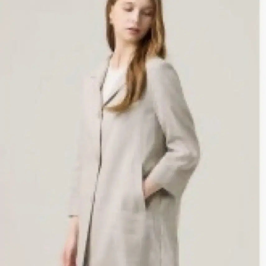[SOLD OUT] 더레노마 마혼방 체크카라넥 하프 자켓 23SS