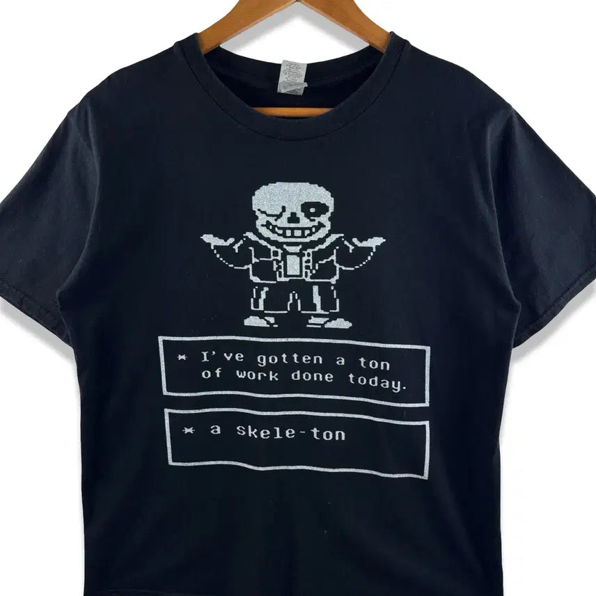 [BUNJANG] Undertale Sans Graphic T-shirt / 언더테일 샌즈 그래픽 티셔츠3017