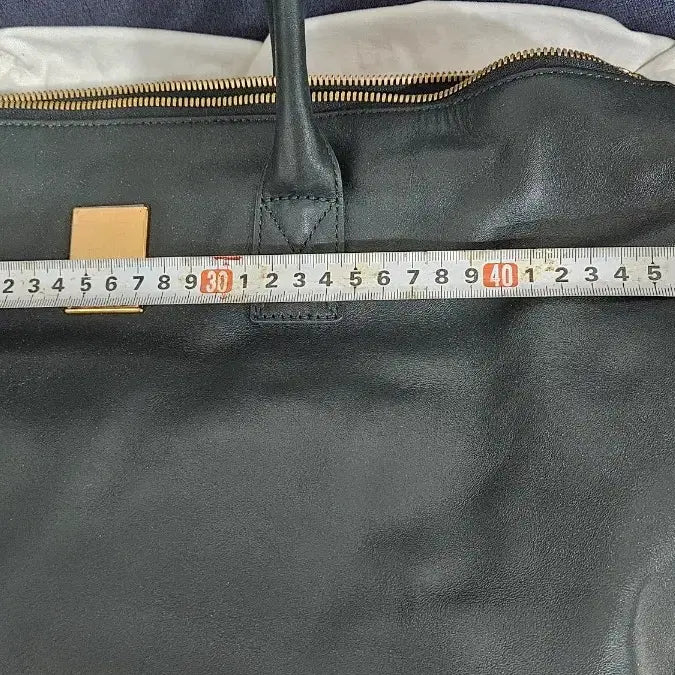 [BUNJANG] Couronne Green Leather Handbag / 쿠론