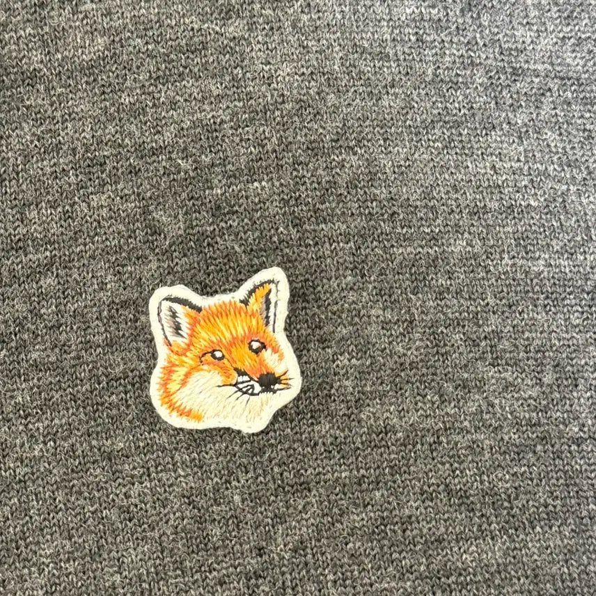 [SOLD OUT] 메종키츠네 싱글폭스 가디건 차콜 M